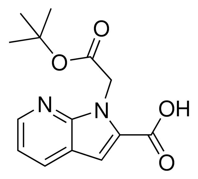 1-(2-(tert-Butoxy)-2-oxoethyl)-1H-pyrrolo[2,3-b]pyridine-2-carboxylic acid,221675-37-2