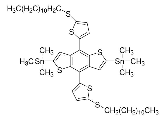 1,1′-[4,8-Bis[5-(dodecylthio)-2-thienyl]benzo[1,2-<I>b</I>:4,5-<I>b</I>′]dithiophene-2,6-diyl]bis[1,1,1-trimethylstannane],1887135-97-8