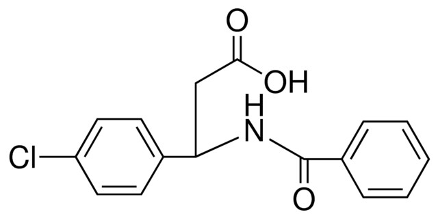 3-BENZOYLAMINO-3-(4-CHLORO-PHENYL)-PROPIONIC ACID,39773-44-9