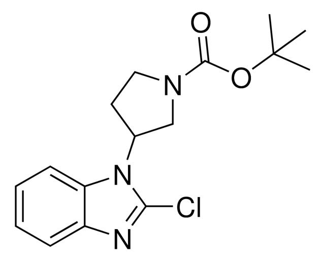 tert-Butyl 3-(2-chloro-1H-benzo[d]imidazol-1-yl)pyrrolidine-1-carboxylate,1432059-45-4