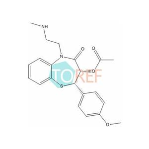 N-去甲盐酸地尔硫卓（地尔硫卓杂质17）,N-desmethyl diltiazem hydrochloride (diltiazem impurity 17)