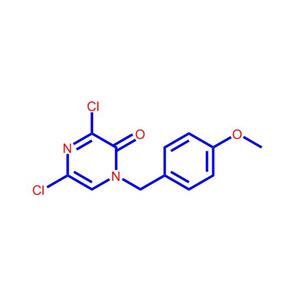 1-(4-甲氧基苄基)-3,5-二氯吡嗪-2(1H)-酮393860-82-7