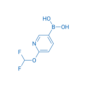 6-二氟甲氧基吡啶-3-硼酸,(6-(Difluoromethoxy)pyridin-3-yl)boronic acid