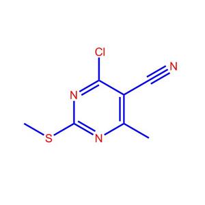 4-氯-6-甲基-2-甲硫基-5-氰基嘧啶1208170-17-5
