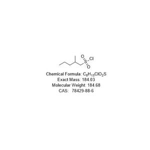 2-甲基戊烷-1-磺酰氯,1-Pentanesulfonyl chloride, 2-methyl-