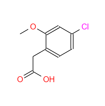 2-甲氧基-4-氯苯乙酸,2-Methoxy-4-chlorophenylacetic acid