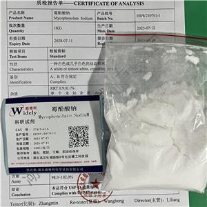 霉酚酸钠 37415-62-6 99%纯度 MYCOPHENOLATE SODIUM