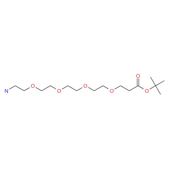 15-氨基-4,7,10,13-四氧杂十五烷酸叔丁酯,H2N-PEG4-tBu