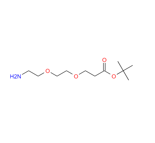 9-氨基-4,7-二氧雜壬酸叔丁酯,H2N-PEG2-tBu