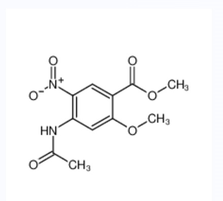 4-乙酰胺基-2-甲氧基-5-硝基苯甲酸甲酯,methyl 4-acetamido-2-methoxy-5-nitrobenzoate