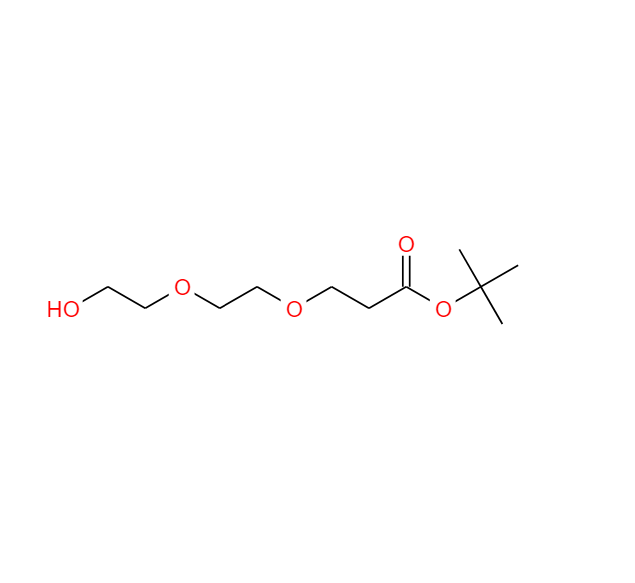 丙酸叔丁酯-二聚乙二醇,Hydroxy-PEG3-t-butylester