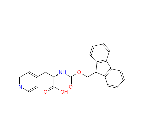 Fmoc-3-(4-吡啶基)-D-丙氨酸,Fmoc-3-(4-pyridyl)-D-alanine