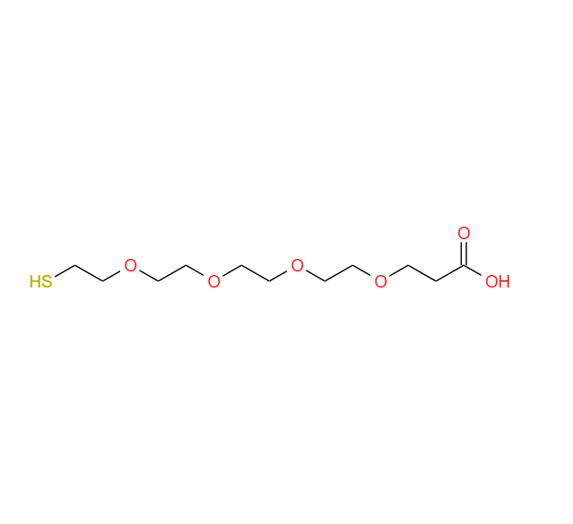 巯基-四聚乙二醇-丙酸,HS-PEG4-CH2CH2COOH