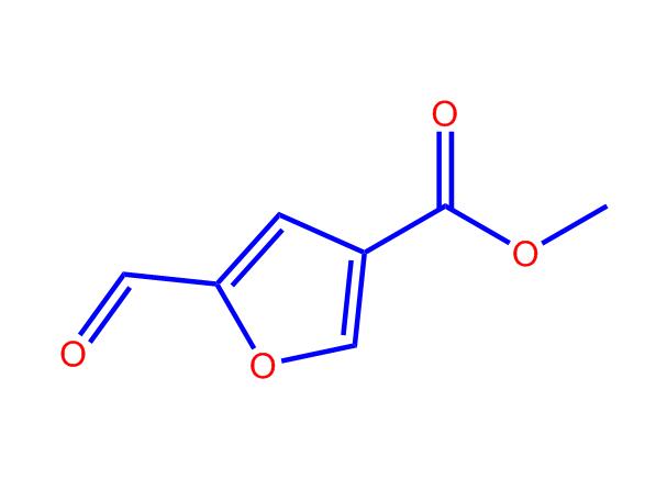 5-甲酰基呋喃-3-羧酸甲酯,3-Furancarboxylic acid, 5-forMyl-, Methyl ester