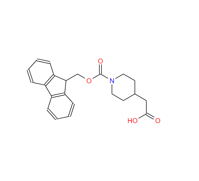 FOMC-4-羰基甲基哌啶,FMOC-4-CARBOXYMETHYL-PIPERIDINE