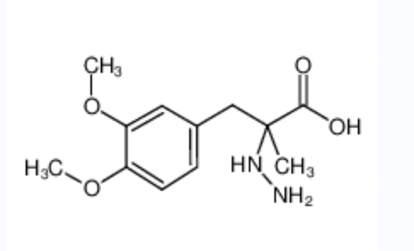 DL-3-(3,4-二甲氧基苯基)-2-甲基-2-肼基丙酸,3-(3,4-dimethoxyphenyl)-2-hydrazinyl-2-methylpropanoic acid