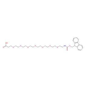 芴甲氧羰基七聚乙二醇羧乙基,FMoc-NH-PEG7-CH2CH2COOH