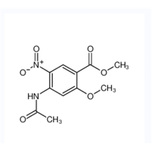 4-乙酰胺基-2-甲氧基-5-硝基苯甲酸甲酯,methyl 4-acetamido-2-methoxy-5-nitrobenzoate