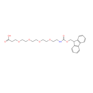 5,8,11,14-四氧杂-2-氮杂十七烷二酸 1-(9H-芴-9-基甲基)酯,FMOC-15-AMINO-4,7,10,13-TETRAOXAPENTADECANOIC ACID