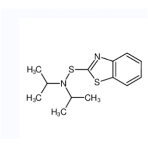 N,N-二异丙基-2-苯并噻唑次磺酰胺,N-(1,3-benzothiazol-2-ylsulfanyl)-N-propan-2-ylpropan-2-amine