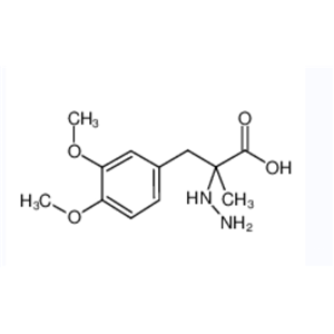DL-3-(3,4-二甲氧基苯基)-2-甲基-2-肼基丙酸,3-(3,4-dimethoxyphenyl)-2-hydrazinyl-2-methylpropanoic acid