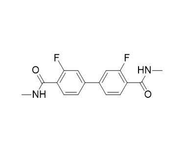 卡马替尼杂质02,3,3'-difluoro-N4,N4'-dimethyl-[1,1'-biphenyl]-4,4'-dicarboxamide