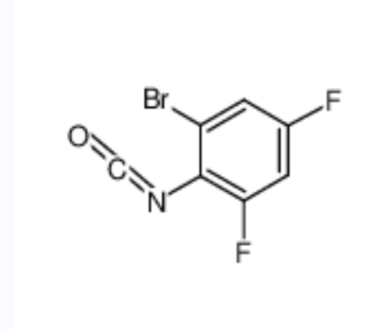 异氰酸 2-溴-4,6-二氟苯酯,1-bromo-3,5-difluoro-2-isocyanatobenzene