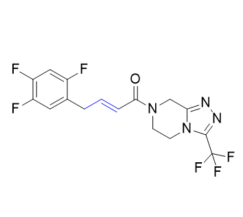 西格列汀杂质05,(E)-1-(3-(trifluoromethyl)-5,6-dihydro-[1,2,4]triazolo[4,3-a]pyrazin-7(8H)-yl)-4-(2,4,5-trifluorophenyl)but-2-en-1-one