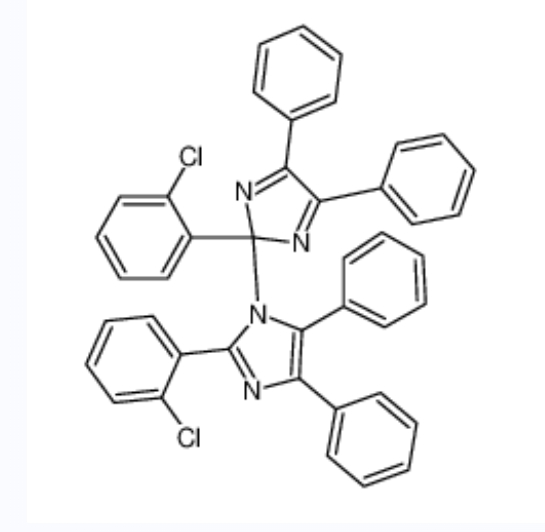 2-(2-氯苯基)-4,5-二苯基-1H-咪唑二聚物,2,2'-BIS(2-CHLOROPHENYL)-4,4',5,5'-TETRAPHENYL-1,2'-BIIMIDAZOLE