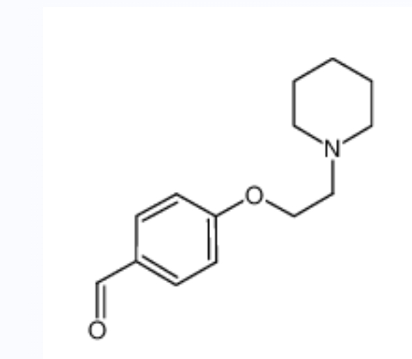 4-(2-哌啶-1-乙氧基)苯甲醛,4-(2-piperidin-1-ylethoxy)benzaldehyde