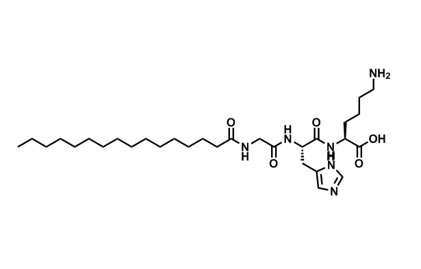 (S)-2-((S)-3-(1H-咪唑-5-基)-2-(2-棕榈酰胺基乙酰胺基)丙酰胺基)-6-氨基己酸,(S)-2-((S)-3-(1H-Imidazol-5-yl)-2-(2-palmitamidoacetamido)propanamido)-6-aminohexanoic acid