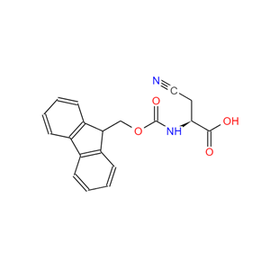 S-2-FMOC-氨基-3-氰基丙酸,(S)-2-((((9H-Fluoren-9-yl)Methoxy)carbonyl)aMino)-3-cyanopropanoic acid