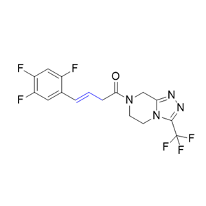 西格列汀杂质04,(E)-1-(3-(trifluoromethyl)-5,6-dihydro-[1,2,4]triazolo[4,3-a]pyrazin-7(8H)-yl)-4-(2,4,5-trifluorophenyl)but-3-en-1-one