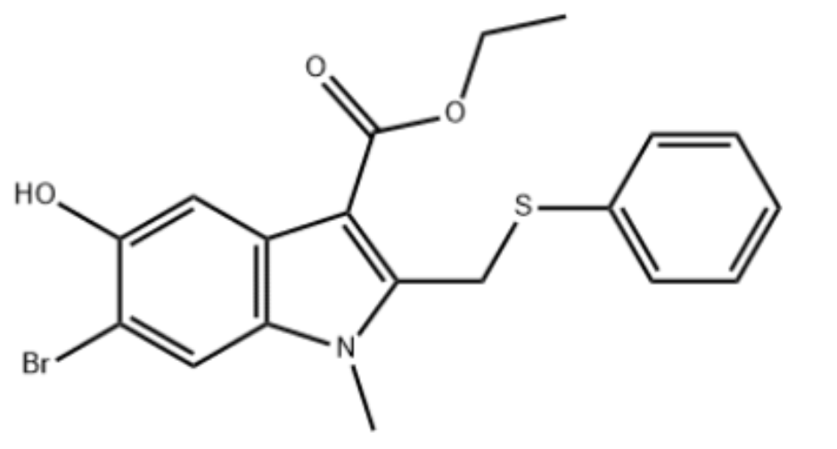 6-溴-5-羟基-1-甲基-2-(苯基硫甲基)吲哚-3-甲酸乙酯,Ethyl 6-bromo-5-hydroxy-1-methyl-2-(phenylsulfanylmethyl)indole-3-carboxylate