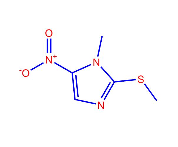 1-甲基-2-(甲硫基)-5-硝基-1H-咪唑,1-Methyl-2-(methylthio)-5-nitro-1H-imidazole