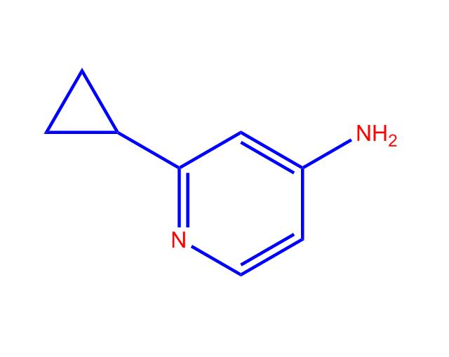 2-环丙基吡啶-4-胺,2-cyclopropylpyridin-4-aMine