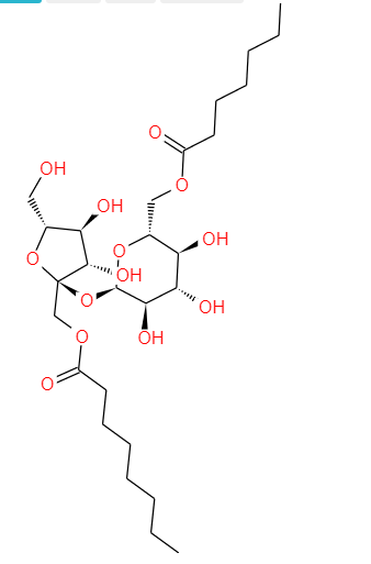 1-O-(1-氧代十六烷基)-BETA-D-呋喃果糖基 ALPHA-D-吡喃葡萄糖苷 6-十六烷酸酯,1-O-(1-Oxohexadecyl)-beta-D-fructofuranosyl alpha-D-glucopyranoside 6-hexadecanoate