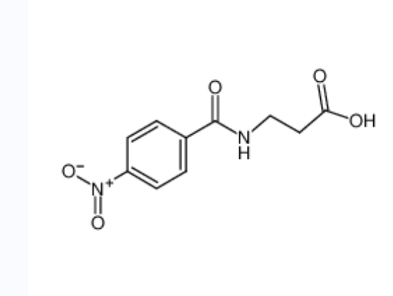 对硝基苯甲酰-beta-丙氨酸,3-[(4-nitrobenzoyl)amino]propanoic acid