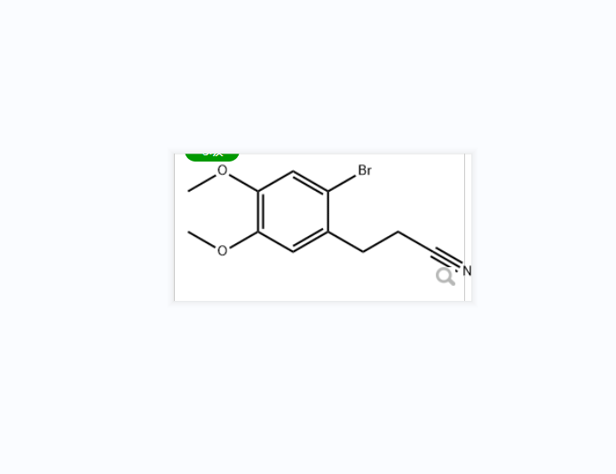 2-溴-4,5-二甲氧基-苯丙腈,3-(2-BROMO-4,5-DIMETHOXYPHENYL)PROPANENITRILE