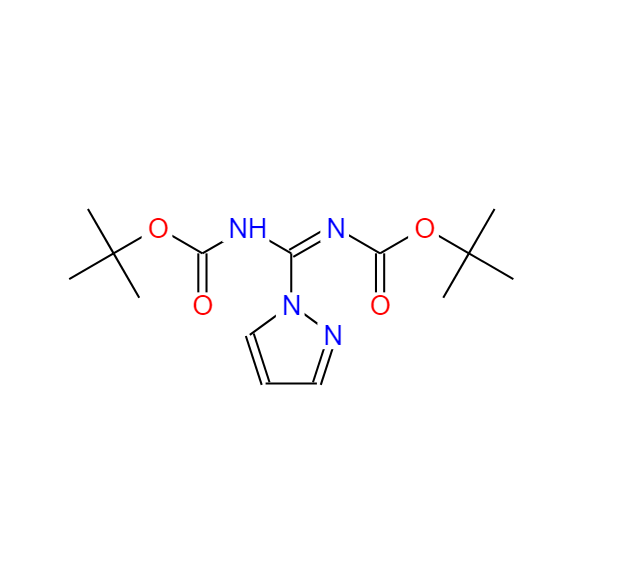 N,N'-二-BOC-1H-1-胍基吡唑,N,N'-BIS-BOC-1-GUANYLPYRAZOLE