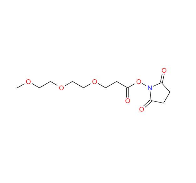 甲氧基-三聚乙二醇-NHS 酯,m-PEG3-NHS ester