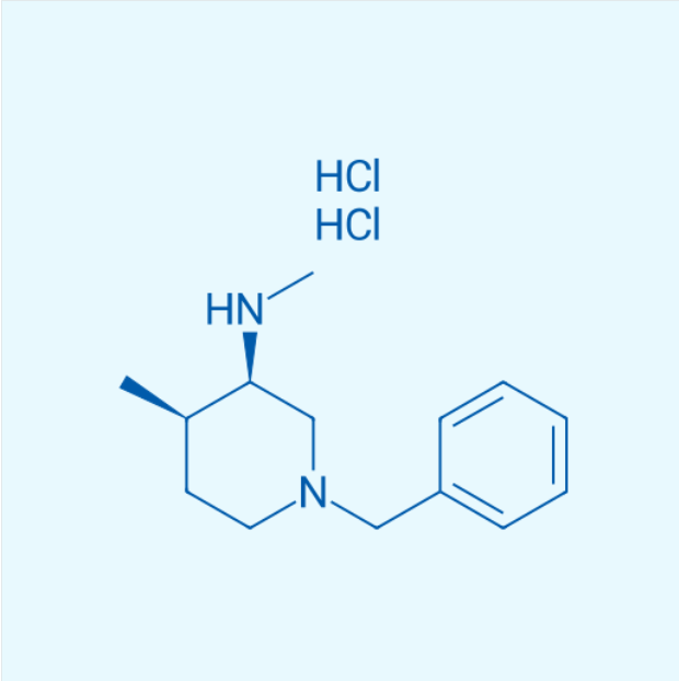 (3R,4R)-N-苄基-3-甲氨基-4-甲基哌啶双盐酸盐,(3R,4R)-1-benzyl-N,4-dimethylpiperidin-3-amine dihydrochloride