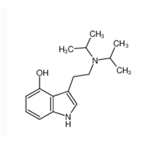 4-羟基-N,N-二异丙基色胺,3-[2-[di(propan-2-yl)amino]ethyl]-1H-indol-4-ol