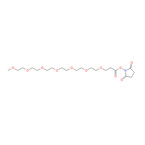 甲氧基-七聚乙二醇-NHS 酯,m-PEG7-NHS ester