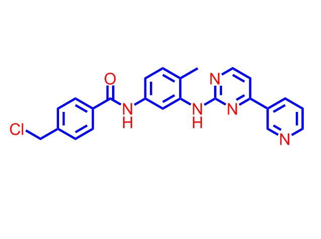 4-氯甲基-N-[4-甲基-3-[[4-(吡啶-3-基)嘧啶-2-基]氨基]苯基]苯甲酰胺,N-[4-Methyl-3-(4-pyridin-3-yl-pyrimidin-2-ylamino)-phenyl]-4-chloromethyl Benzamide