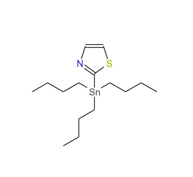 2-(三正丁基甲锡烷基)噻唑,2-(TRIBUTYLSTANNYL)THIAZOLE