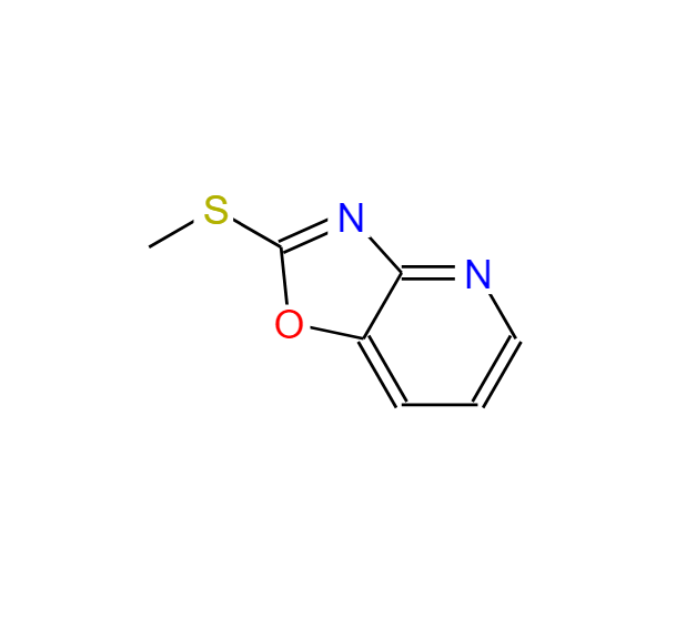 2-甲硫基噁唑[4,5-B]吡啶,2-(METHYLTHIO)OXAZOLO[4,5-B]PYRIDINE