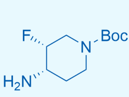 (3R,4S)-N-BOC-3-氟-4-胺基哌啶,tert-butyl (3R,4S)-4-amino-3-fluoropiperidine-1-carboxylate