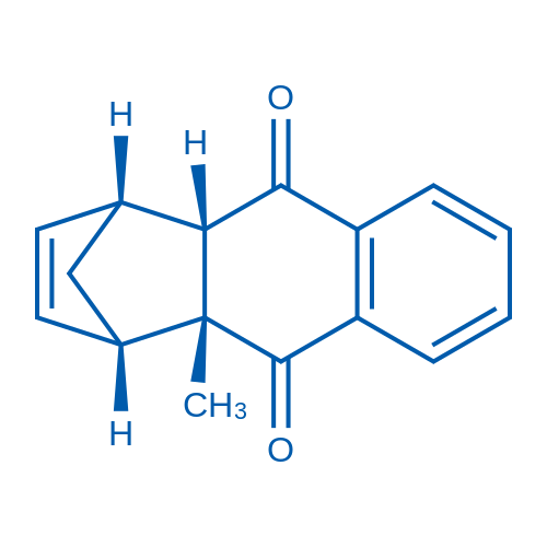 (1α,4α,4aα,9aα)--4a-甲基-1,4,4a,9a-四氢-1,4-蛋氨酸蒽-9,10-二酮,(1R,4S,4aR,9aS)-rel-1,4,4a,9a-Tetrahydro-4a-methyl-1,4-methanoanthracene-9,10-dione