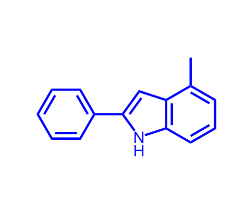 4-甲基-2-苯基-1H-吲哚,4-Methyl-2-phenyl-1H-indole